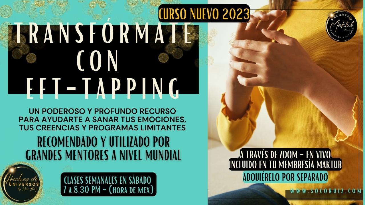 Transformate con EFT Tapping - V.2023